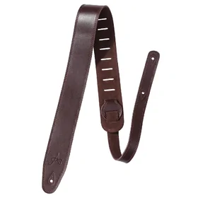 Artist GSLBR Brown Adjustable Leather Guitar Strap