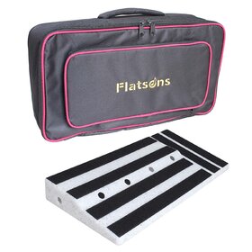 Flatsons FB08 Lightweight Dual-Layer Pedal Board with Bag