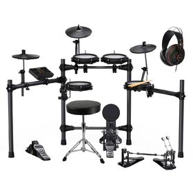 With Double Kick Pedal 