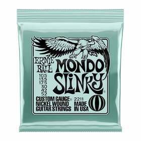 Ernie Ball 2211 Mondo Slinky Nickel Wound Electric Strings 10.5-52