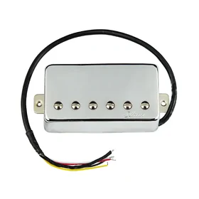 Artist BullBucker Electric Guitar Humbucker Pickup Bridge - Chrome Covered