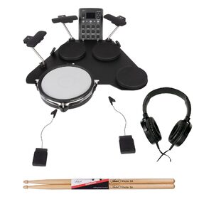 Artist CPD1000 7-Piece Compact Electronic Drumkit + Headphones