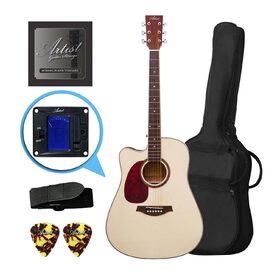 Artist LSPCL Left Handed Beginner Acoustic Guitar Pack