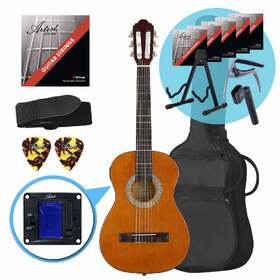 Artist CL12AM 1/2 Size Classical Guitar Ultimate Pack