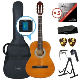 Artist CL34AM 3/4 Size Classical Guitar Ultimate Pack - Amber