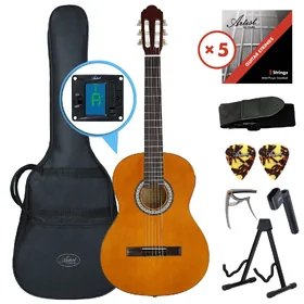Artist CL44AML Left Handed Full Size Classical Guitar Ultimate Pack