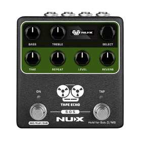 NUX NDD7 Tape Echo Delay Guitar Effects Pedal