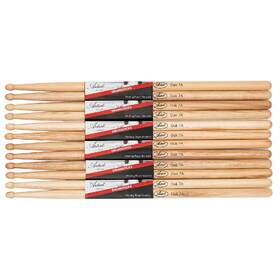 Artist DSO7A Oak Drumsticks w/ Wooden Tips 6 Pairs