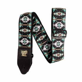 Ernie Ball 5325 Southwestern Turquoise Jacquard Strap