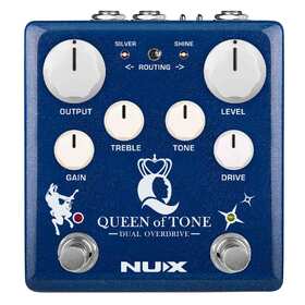 NUX NDO6 Queen of Tone Dual Overdrive Guitar Effects Pedal