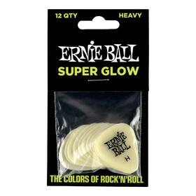 Ernie Ball 9226 Super Glow .94 Heavy Guitar Picks 12 Pack