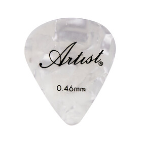 Artist ACP46 White Celluloid Guitar Picks 0.46mm 20 Pack