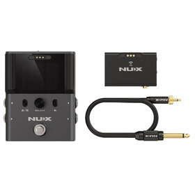 NUX B8 2.4Ghz Pedalboard Wireless System w/ Inbuilt Tuner