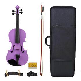 Artist SVN34 Purple Student Violin Package 3/4 Size