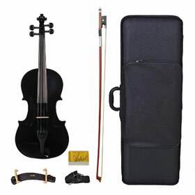 Artist SVN34 Black Student Violin Package 3/4 Size
