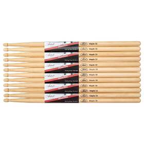 Artist DSM5B Maple Drumsticks w/ Wooden Tips 6 Pairs