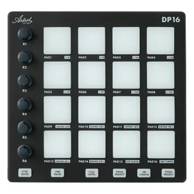 Artist DP16 Compact USB MIDI Controller