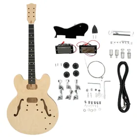 Artist 58TDIY Semi-Hollow Do It Yourself Electric Guitar Kit