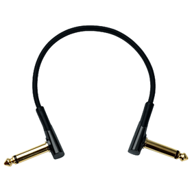 Artist FRP15 Gold Plated Guitar Patch Cable 15cm Right Angle - 10 Pack