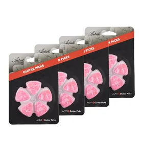 Artist ACP71 Pink Celluloid Guitar Picks 0.71mm 80 Pack