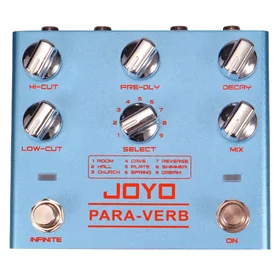 Joyo R31 Para Verb Stereo Reverb Guitar Effects Pedal
