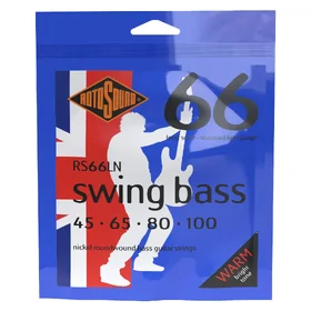 Rotosound Swing Bass RS66LN Nickel Bass Guitar Strings 45-100