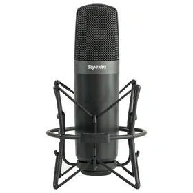 Superlux CMH8A MKII Condenser Microphone w/ Shock Mount, Pop Filter & Lead