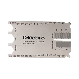 D'Addario PW-SHG01 Stainless Steel String Height Gauge 