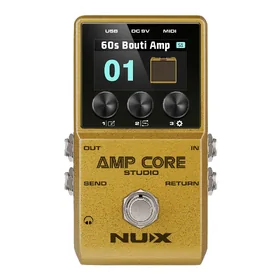 NUX NCA1 Amp Core Studio Amp Simulation Guitar Pedal w/ Impulse Response