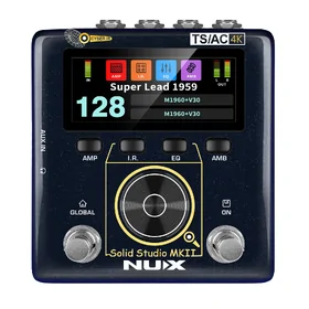 NUX NSS6 Solid Studio MKll Amp Simulator Guitar Pedal w/ Impulse Response