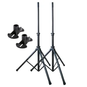 Superlux SPE428 Aluminium Speaker Stand Pair w/ SA04 Brackets