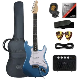 Artist ASP Blue Electric Guitar w/ Accessories & Amp
