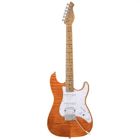 Artist AS30 Natural Flame Electric Guitar w/ HSS Pickups