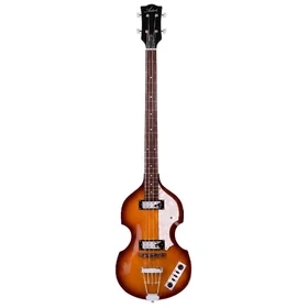 Artist AVB1 Sunburst Semi-Hollow Electric Bass Guitar 
