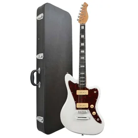 Artist GM1 White Electric Guitar w/ Howler Pickups & Black Case