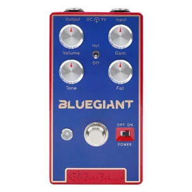 Gigagain GP02 Blue Giant Low Gain Overdrive Guitar Effects Pedal