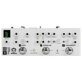 Soran JCMSB3 Go Rig B Electric Bass Guitar Multi Effects Pedal 