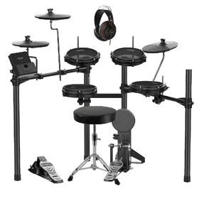 NUX DM110 8-Piece All Mesh Head Electronic Drumkit Full Pack