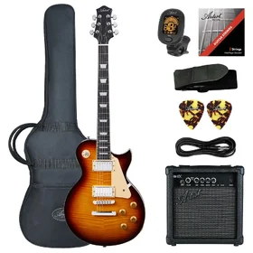 Artist VG10 Vintage Burst Electric Guitar w/ Accessories & Amp