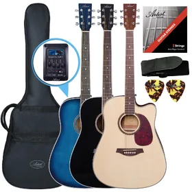 Artist LSPCEQ Acoustic Electric Guitar Beginner Pack