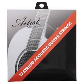 Artist ACST104712 10-47 12 String Acoustic Guitar Strings Bronze