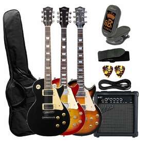 Artist LP60 Electric Guitar with Accessories with 10 Watt Amp