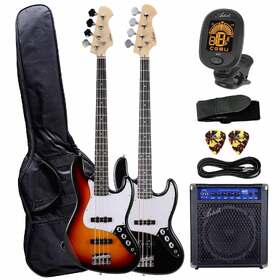 Artist JB2 Electric Bass Guitar Plus Accessories with 30 watt amp