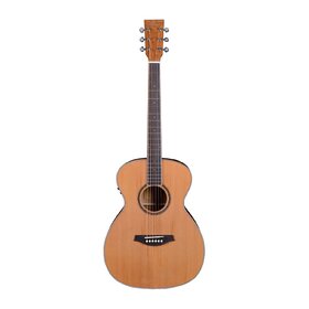 Artist OMC200EQ Solid Top Acoustic Guitar OM Size with EQ