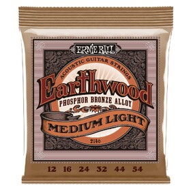 Ernie Ball 2146 12-55 Acoustic Guitar Strings Medium/Light 