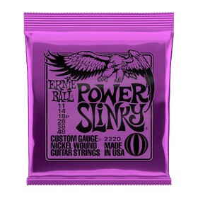 Ernie Ball 2220 11-48 Electric Guitar Strings Nickel Power Slinky