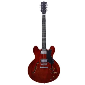 Artist Walnut58 Semi-Hollow Electric Guitar w/ Humbucker Pickups
