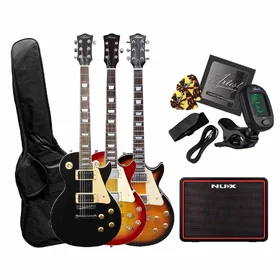 Artist AP1 Electric Guitar w/ Accessories & Nux MightyLiteBTMKII