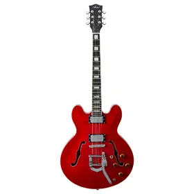 Artist Cherry58TRM Semi-Hollow Electric Guitar w/ Tremolo