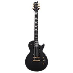 Artist AP6G Cimmerian Matte Black Electric Guitar w/ Active Pickups